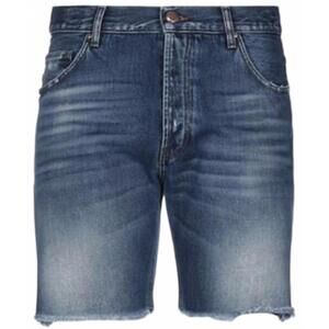 NEW DON THE FULLER men's denim shorts in blue